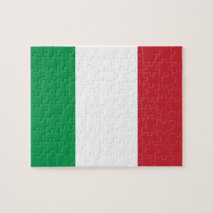 Italy National World Flag Jigsaw Puzzle