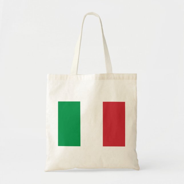 Italy National World Flag Tote Bag (Front)