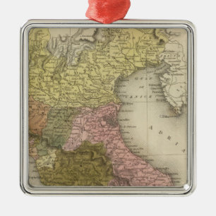 Italy North Part 2 Metal Tree Decoration