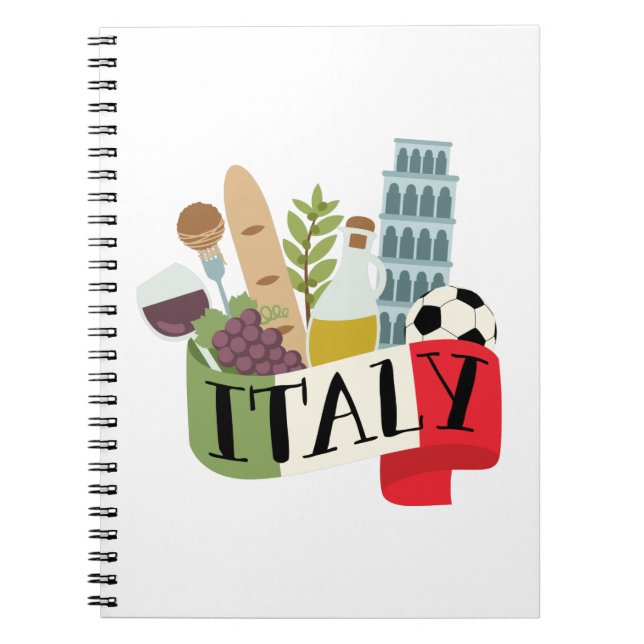 Italy Notebook (Front)