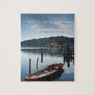 Italy, Novara Province, Orta San Giulio. Isola Jigsaw Puzzle