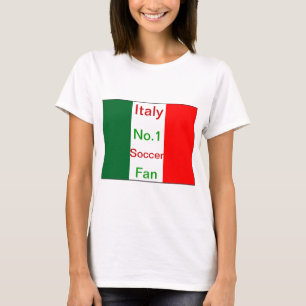 Italy number one soccer fan T-Shirt