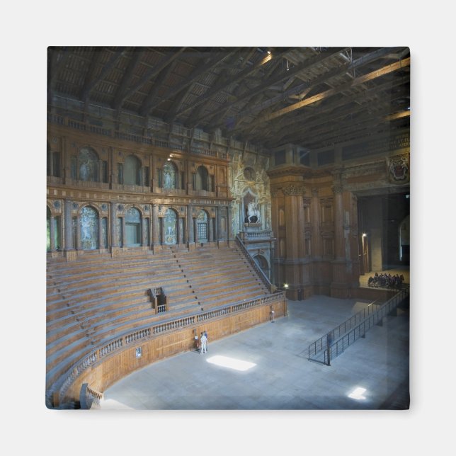 Italy, Parma, Teatro Farnese Magnet (Front)