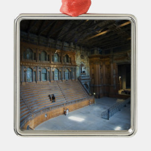 Italy, Parma, Teatro Farnese Metal Tree Decoration