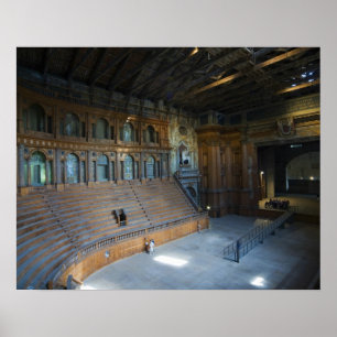 Italy, Parma, Teatro Farnese Poster