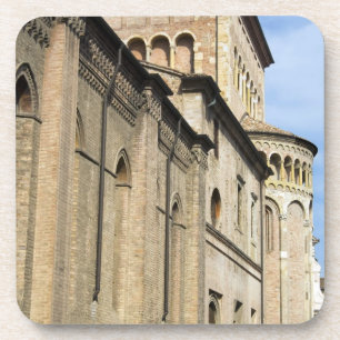 Italy, Parma, Tower of San Giovanni Church Coaster