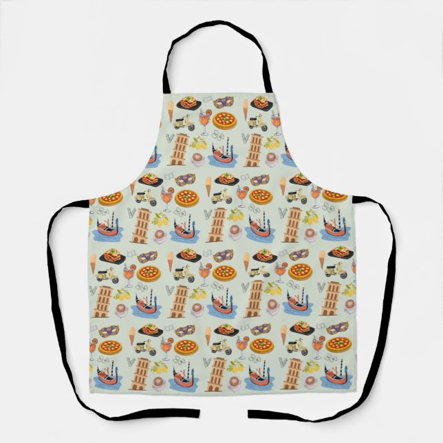 Italy Perfect Vacation Apron (Front)