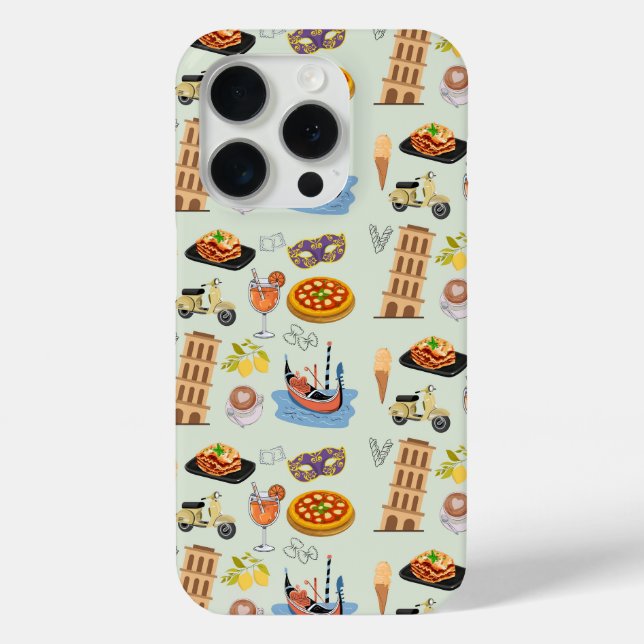  Italy Perfect Vacation Case-Mate iPhone Case (Back)