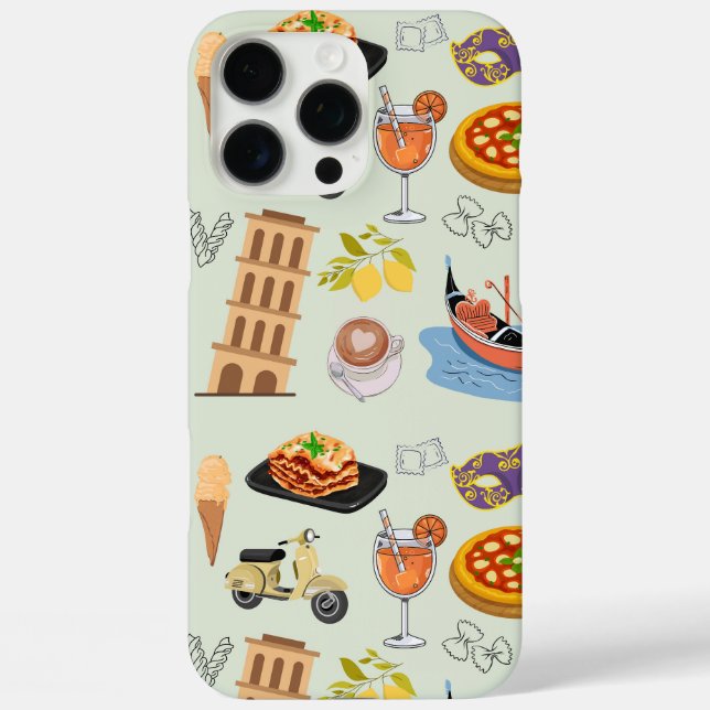  Italy Perfect Vacation Case-Mate iPhone Case (Back)