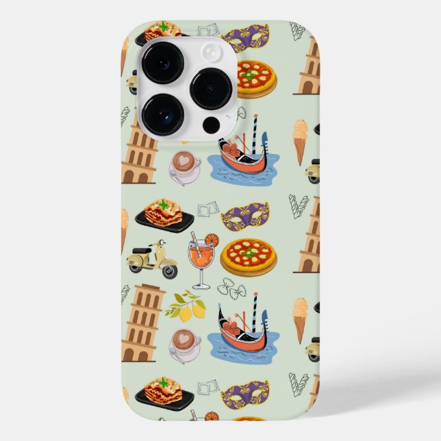  Italy Perfect Vacation Case-Mate iPhone Case (Back)