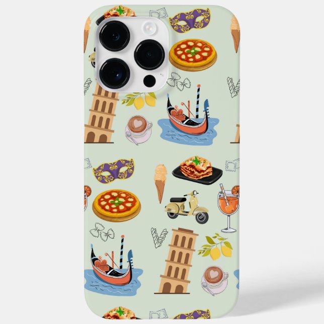 Italy Perfect Vacation Case-Mate iPhone Case (Back)
