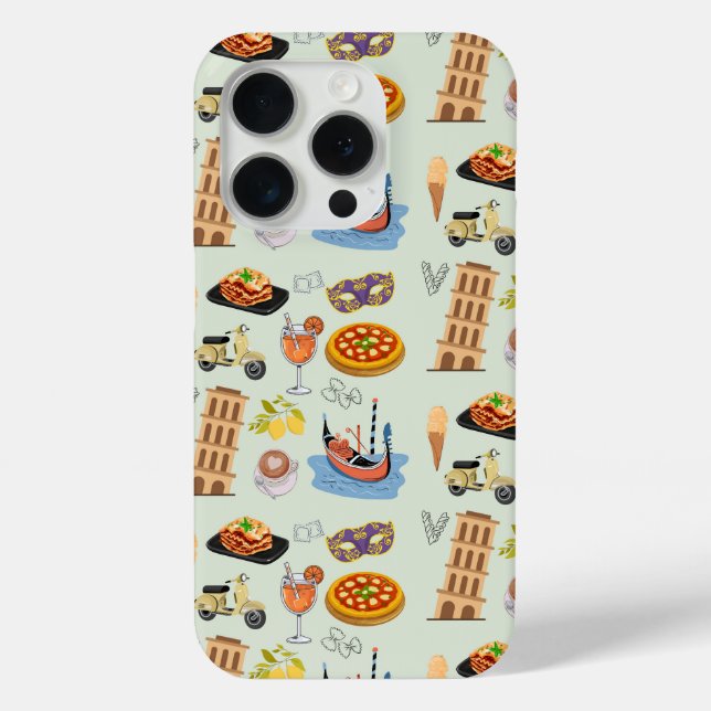 Italy Perfect Vacation Case-Mate iPhone Case (Back)