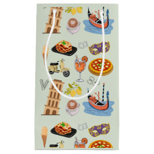 Italy Perfect Vacation Small Gift Bag