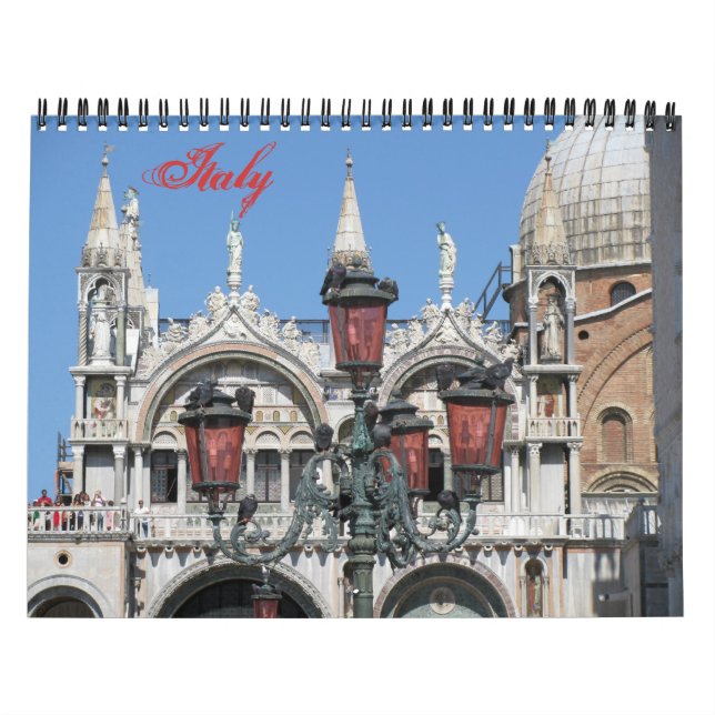 Italy photography calendar (Cover)