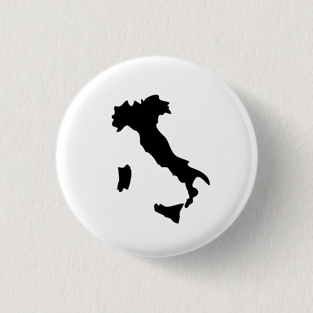 'Italy' Pictogram Button (Front)