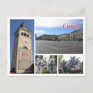Italy - Piedmont - Cuneo Mosaic - Postcard