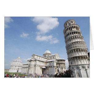 Italy, Pisa. Cathedral, baptistry and Leaning