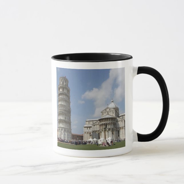Italy, Pisa. Leaning Tower of Pisa and Mug (Right)