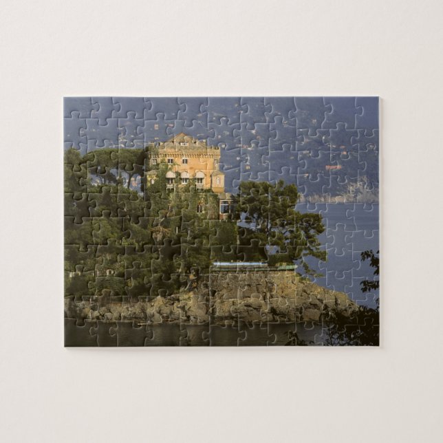 Italy, Portofino. Scenic life on the Jigsaw Puzzle (Horizontal)