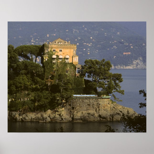 Italy, Portofino. Scenic life on the Poster (Front)