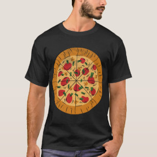 Italy Pride Foodie Italian Pizza Food Pepperoni T-Shirt