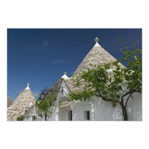 Italy, Puglia, Alberobello, Terra dei Trulli, 2 Photo Print