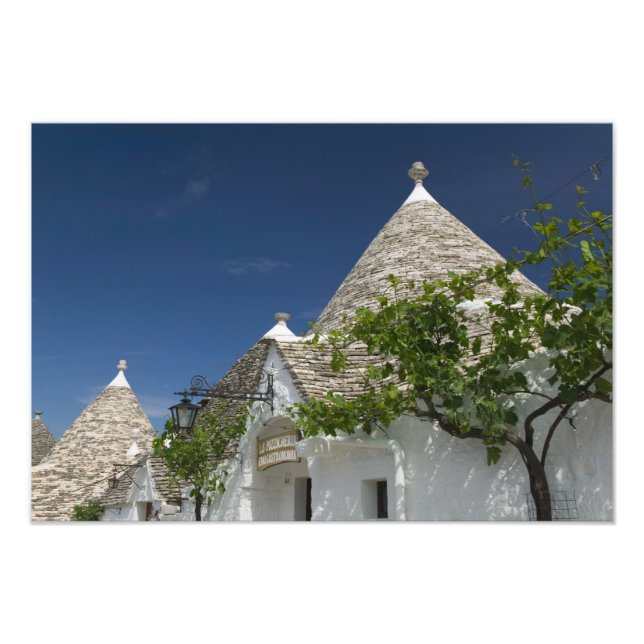 Italy, Puglia, Alberobello, Terra dei Trulli, 2 Photo Print (Front)