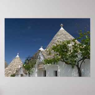 Italy, Puglia, Alberobello, Terra dei Trulli, 2 Poster