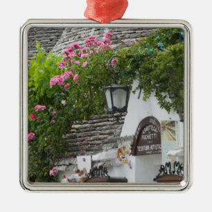 Italy, Puglia, Alberobello, Terra dei Trulli, Metal Tree Decoration