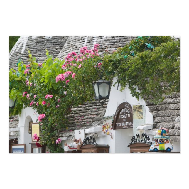 Italy, Puglia, Alberobello, Terra dei Trulli, Photo Print (Front)