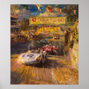 Italy Racing poster Art