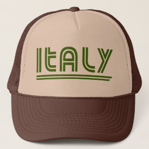 Italy Retro Trucker Hat