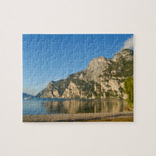 Italy, Riva del Garda, Lake Garda, Mount Jigsaw Puzzle