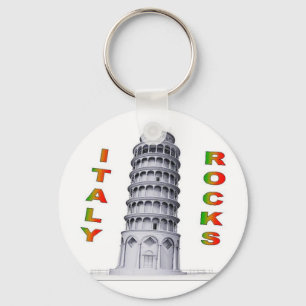 Italy Rocks Key Ring