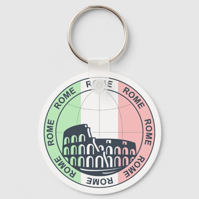 Italy, Rome Key Ring (Front)