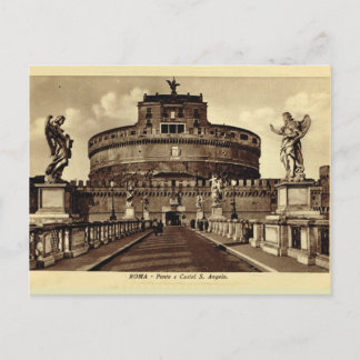 Italy, Rome, Roma, Castel Santa ANgelo Postcard