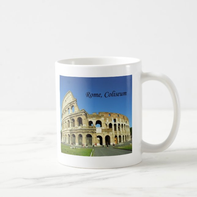 Italy, Rome, Roman Coliseum (St.K.) Coffee Mug (Right)