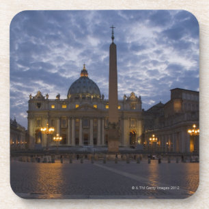 Italy, Rome, Vatican City, St. Peter's Basilica Coaster