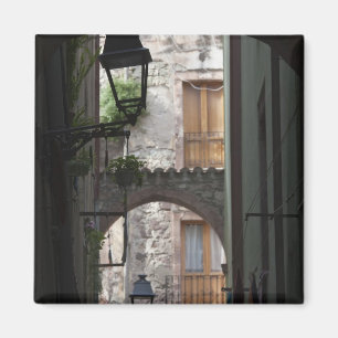 Italy, Sardinia, Bosa. Street detail. Magnet