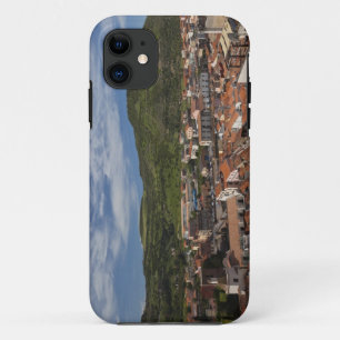 Italy, Sardinia, Bosa. Town view from Castello 2 iPhone 11 Case
