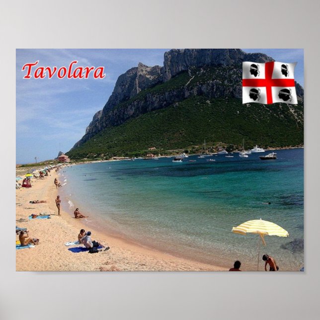 Italy - Sardinia - Olbia - Poster (Front)