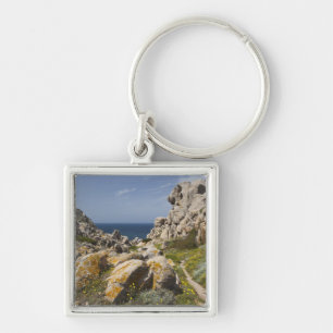 Italy, Sardinia, Santa Teresa Gallura. Capo 2 Key Ring