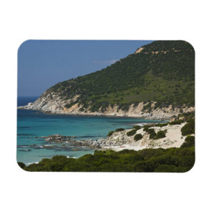 Italy, Sardinia, Solanas. Beach. Magnet
