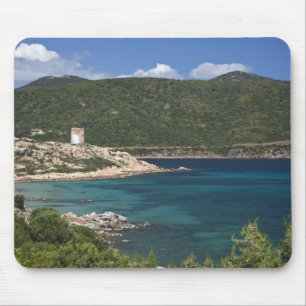 Italy, Sardinia, Teulada. Spanish tower. Mouse Pad