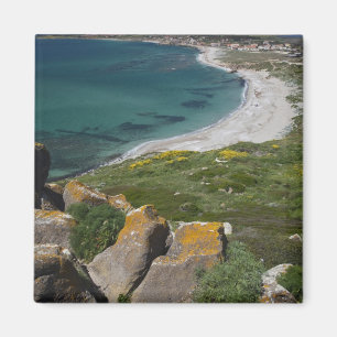 Italy, Sardinia, Tharros. View from the Spanish Magnet