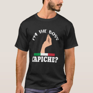 Italy Sayings, Italy Humour, Capiche Apparel, Nonn T-Shirt