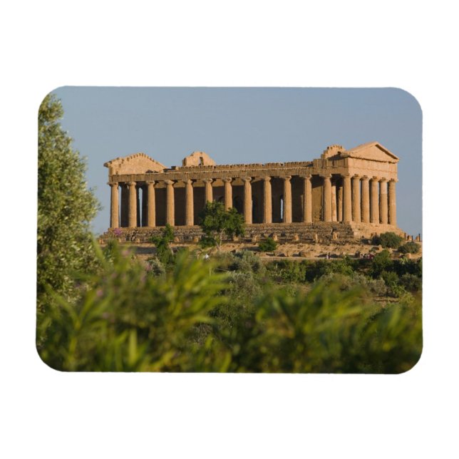 Italy, Sicily, Agrigento, La Valle dei Templi, 4 Magnet (Horizontal)