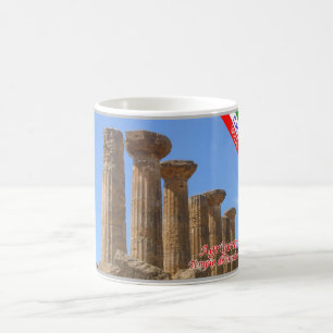 Italy - Sicily - Agrigento - Tempio di Eracleo - Coffee Mug