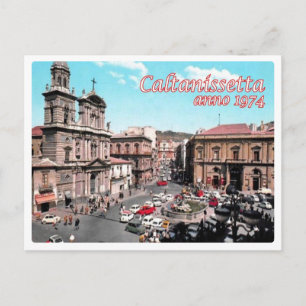 Italy - Sicily - Caltanissetta - Postcard