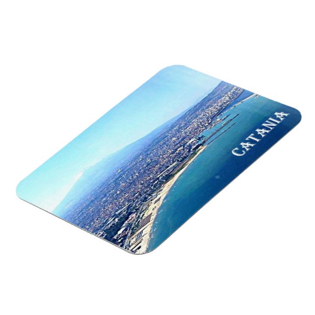 Italy - Sicily - Catania - Etna - Magnet (Left Side)